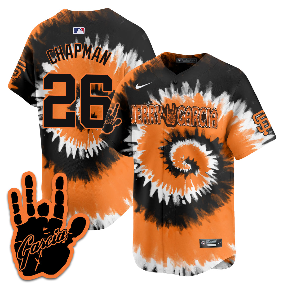Giants Jerry Garcia 2024 Limited Jersey V1