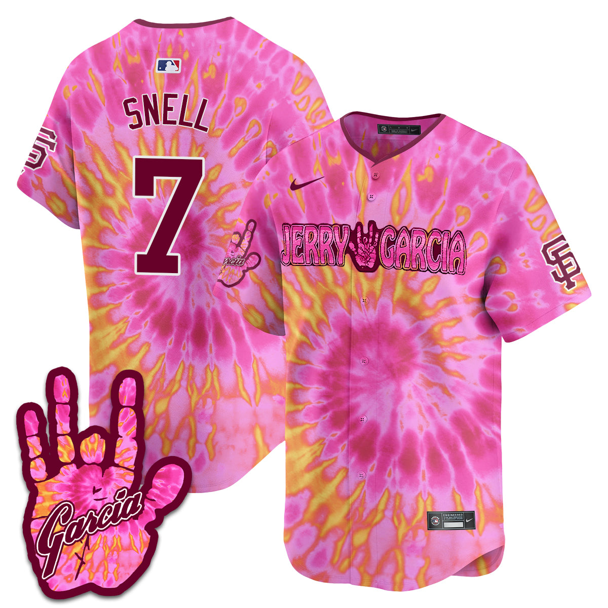 Giants Jerry Garcia 2024 Limited Jersey V1
