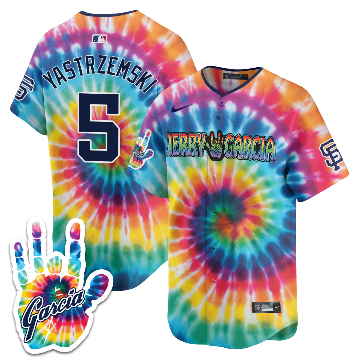 Giants Jerry Garcia 2024 Limited Jersey V1