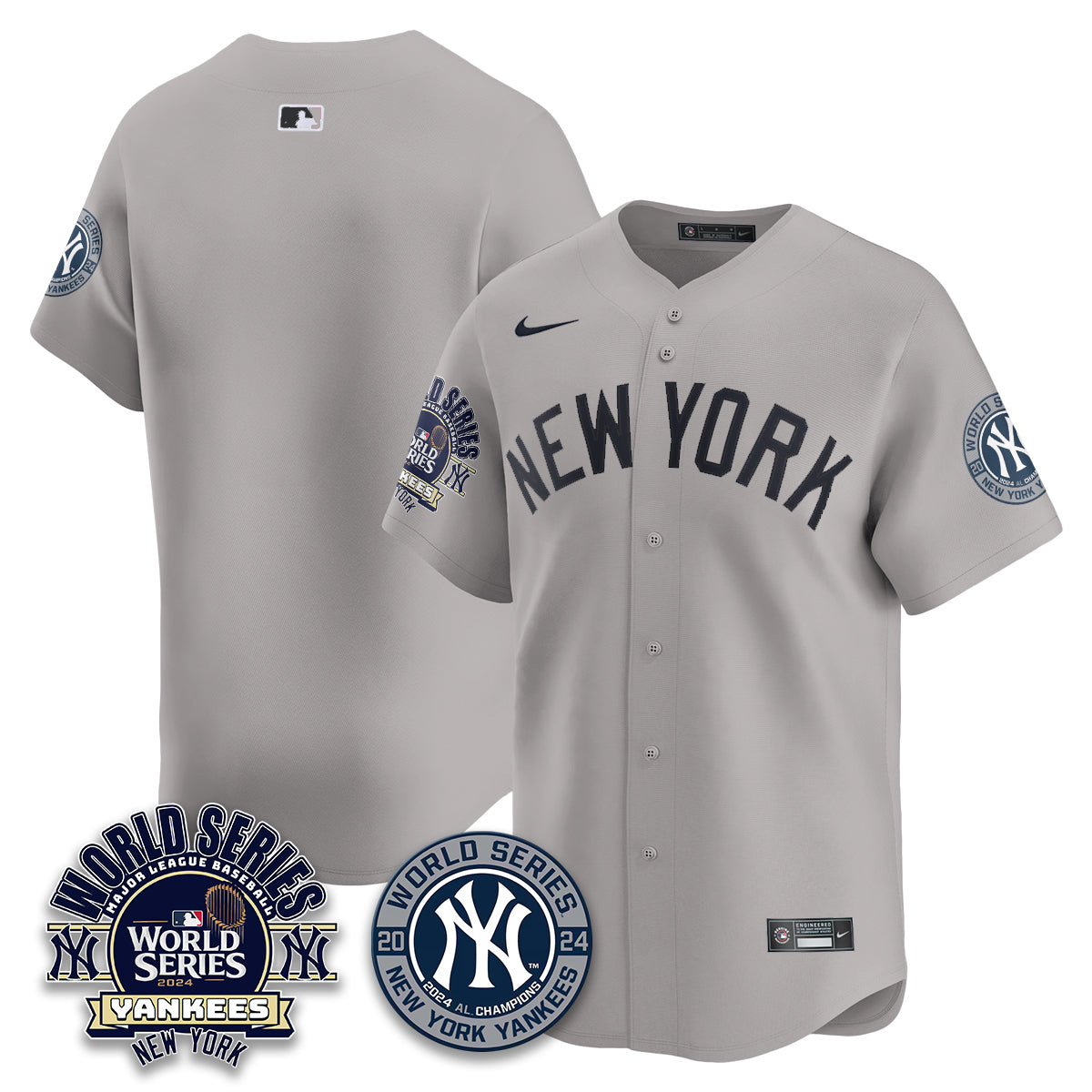 New York Yankees World Series 2024 Jersey - All Stitched