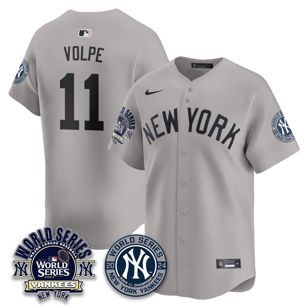 New York Yankees World Series 2024 Jersey - All Stitched