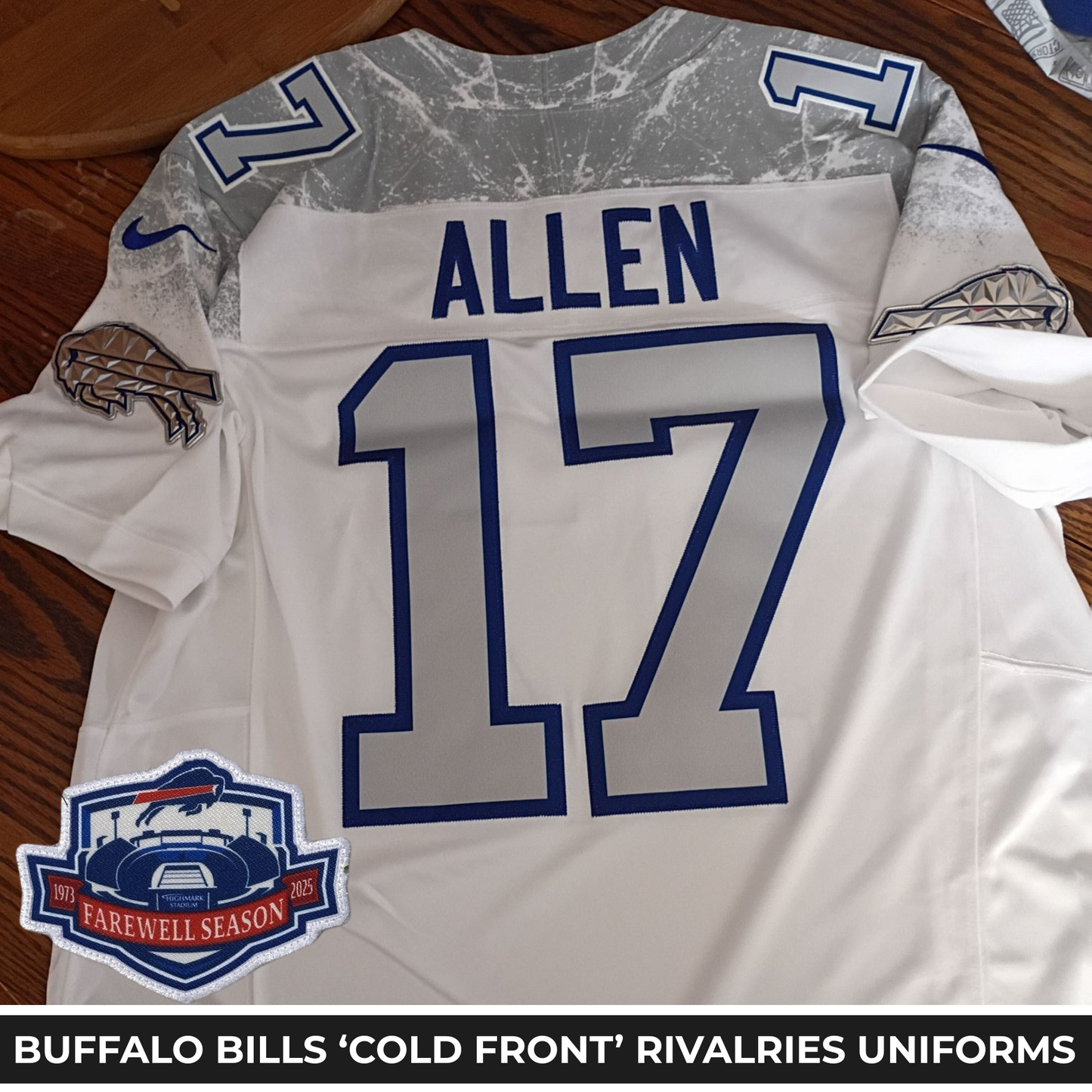 Buffalo Bills 2025 Jersey All Stitched - Farewell to Highmark Stadium