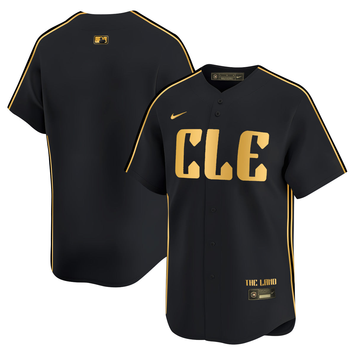 Guardians Navy 2024 City Connect Limited Jersey TLA - Stitched