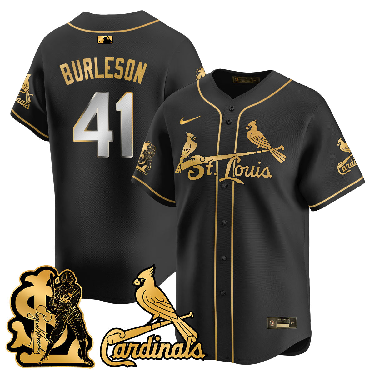 St. Louis Cardinals Rogers Hornsby Limited Jersey - All Stitched