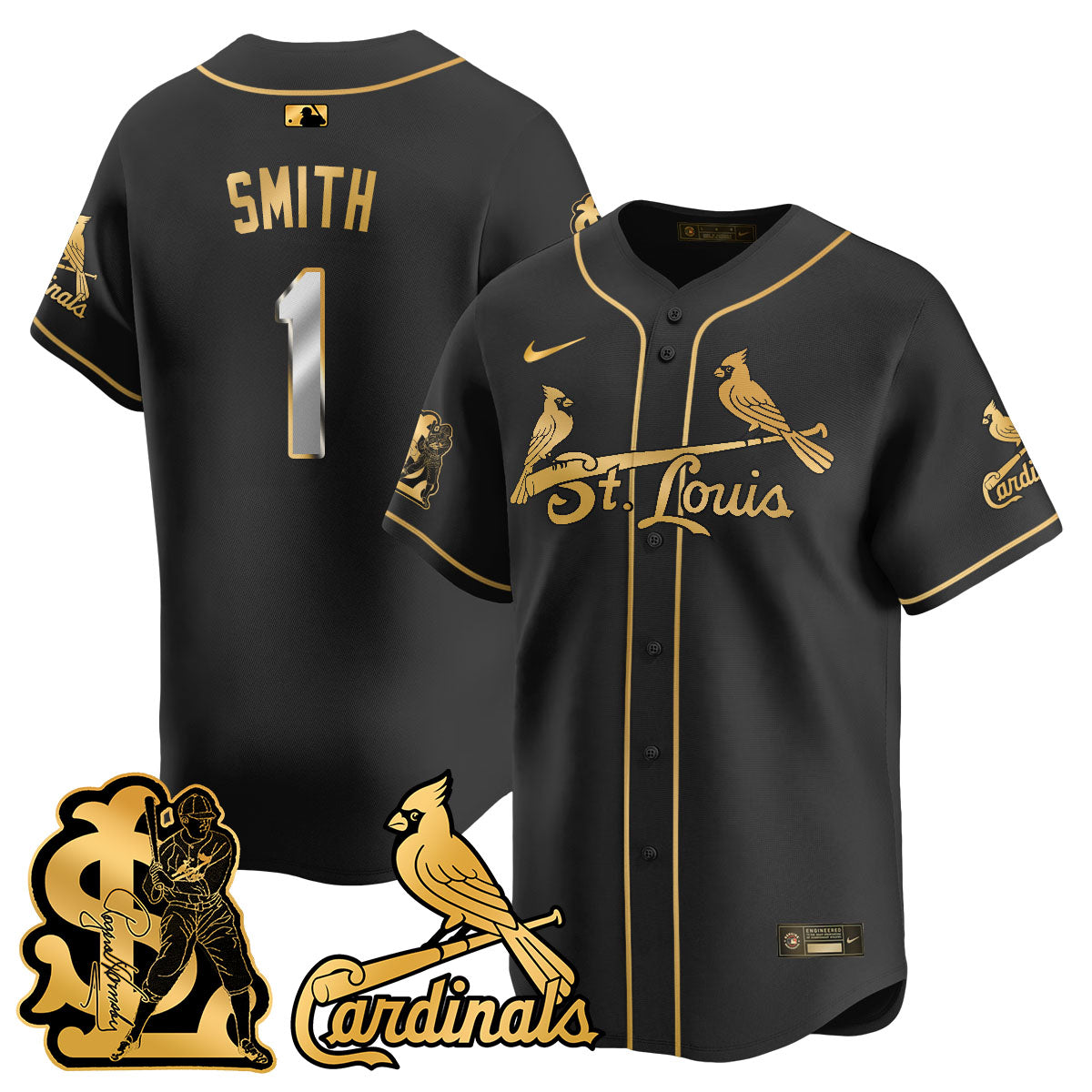 St. Louis Cardinals Rogers Hornsby Limited Jersey - All Stitched