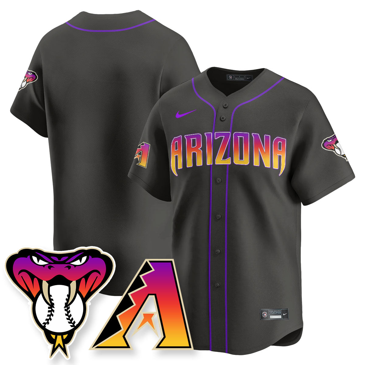 ARI 2025 City Connect Concept Jersey - All Stitched