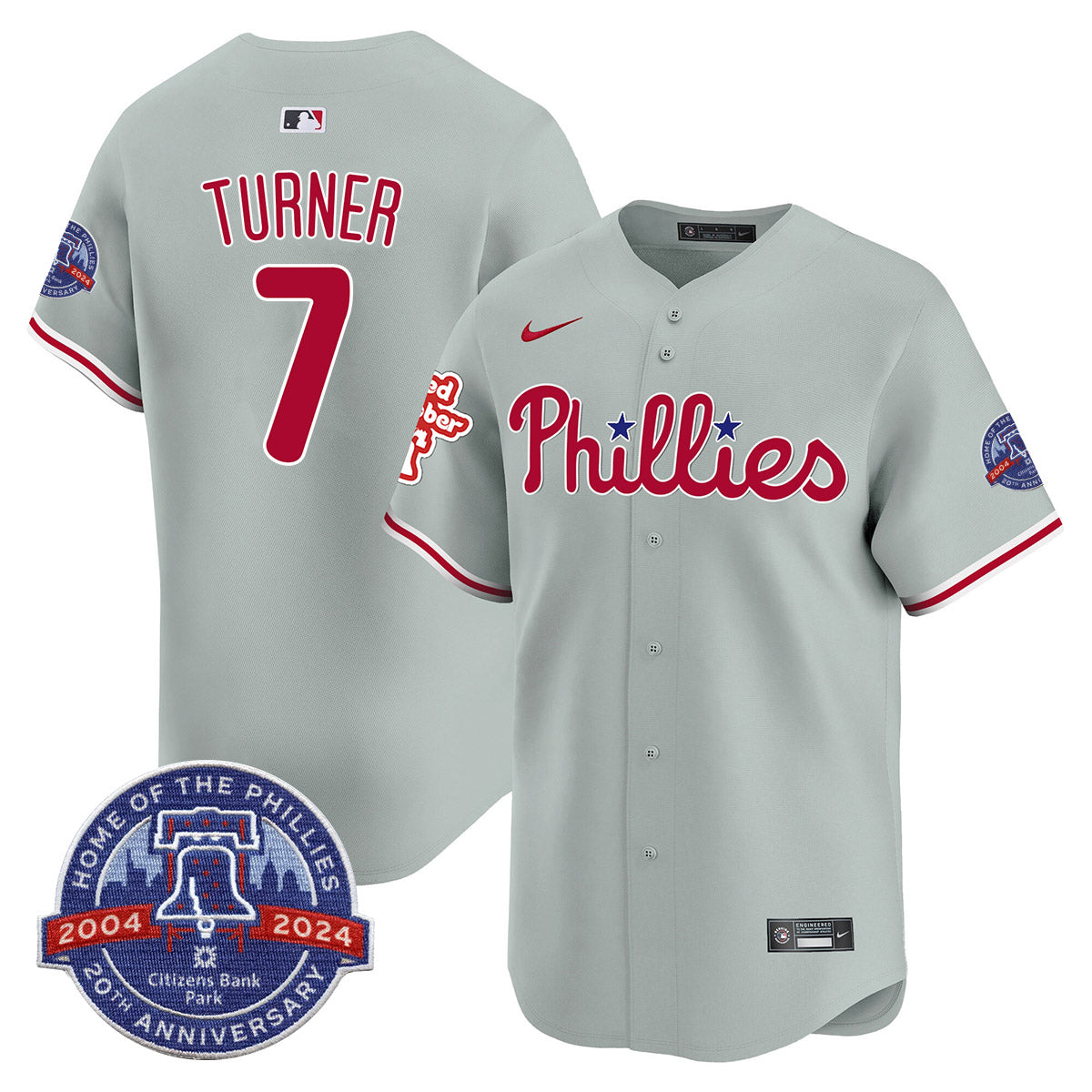 Phillies 20th Anniversary Citizen Bank Park's 2024 Jersey TLA - All Stitched