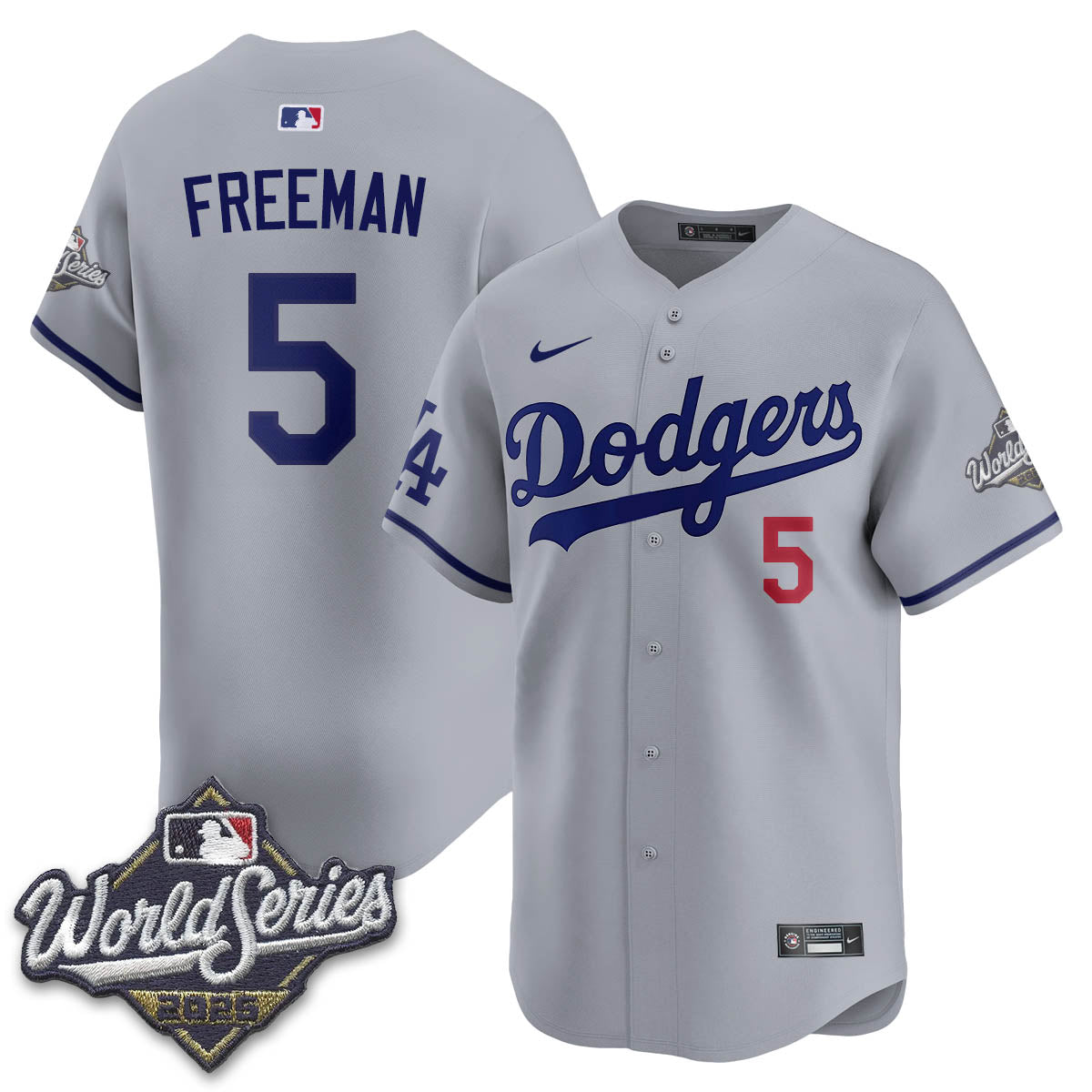 Los Angeles Dodgers 2025 World Series Jersey - All Stitched