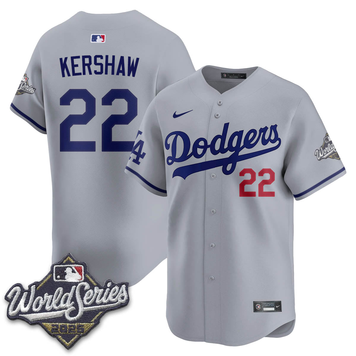 Los Angeles Dodgers 2025 World Series Jersey - All Stitched