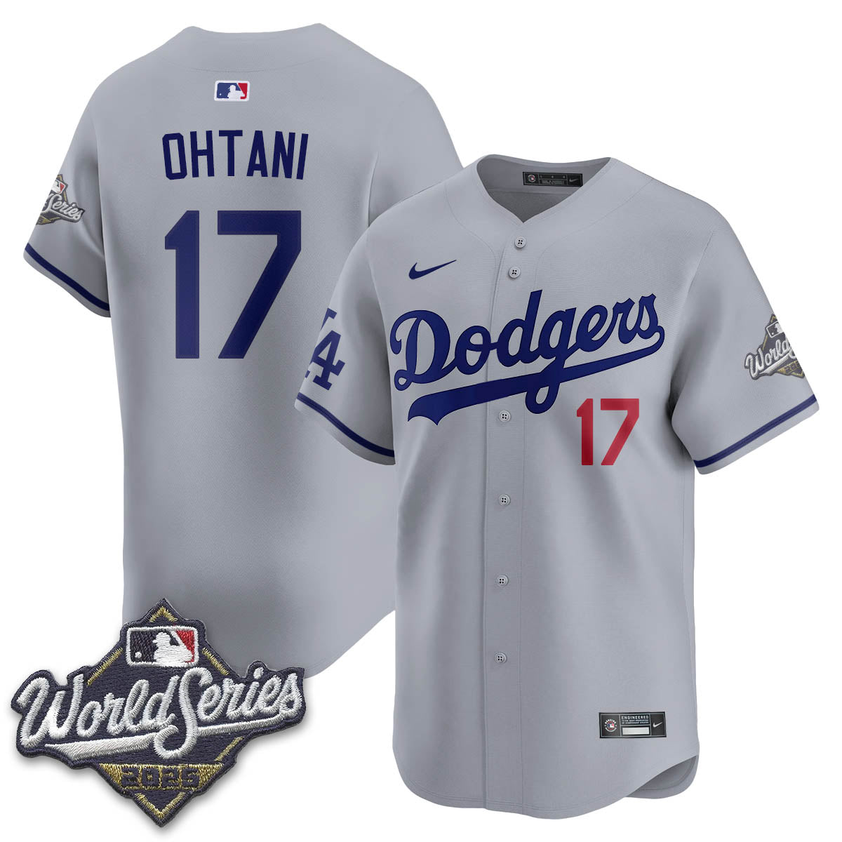 Los Angeles Dodgers 2025 World Series Jersey - All Stitched