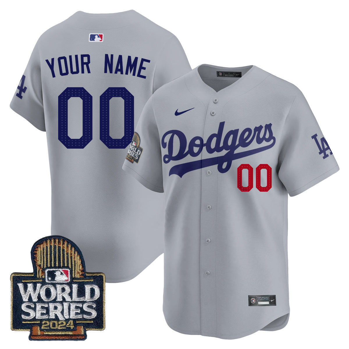 LAD World Series 2024 Custom Jersey - All Stitched