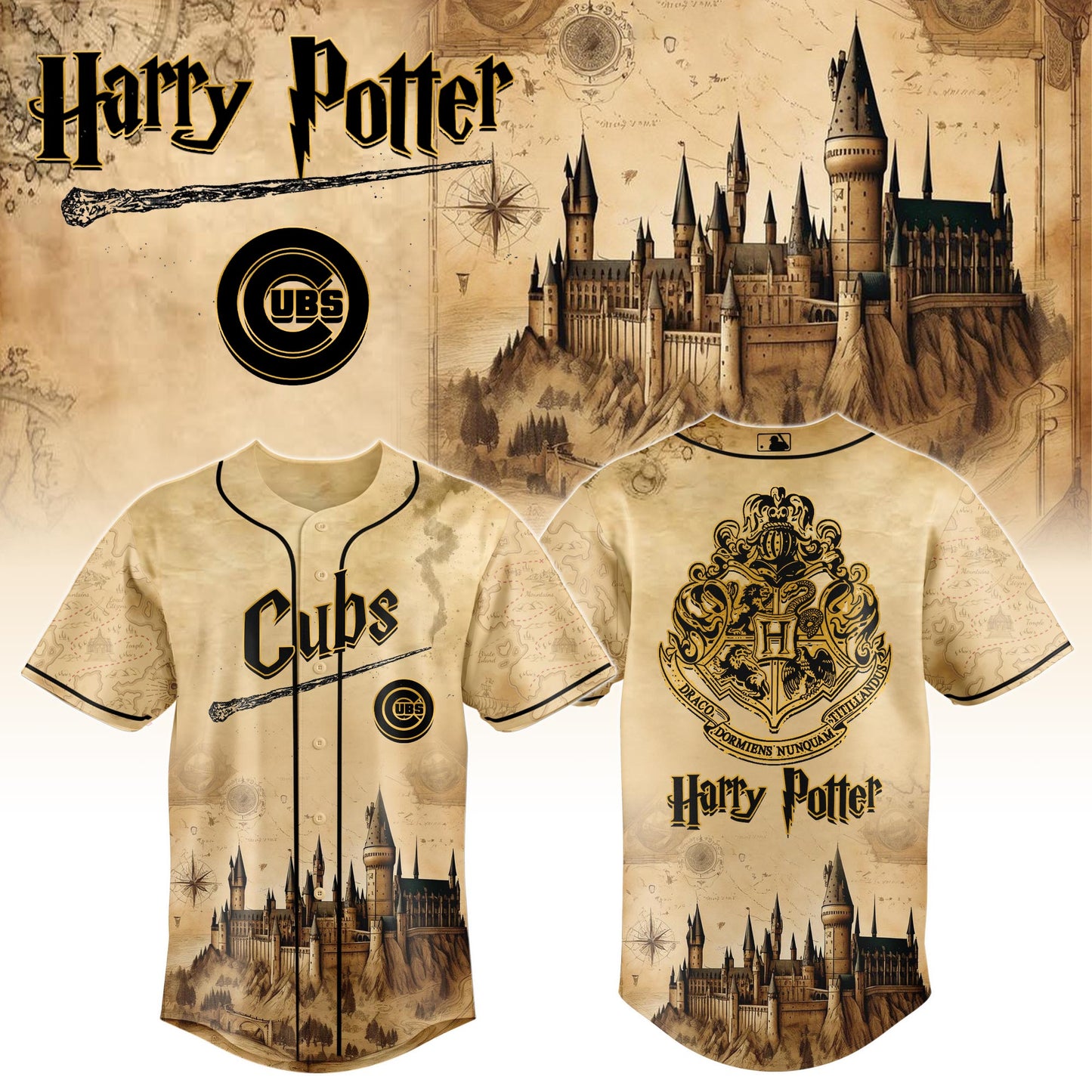 Hogwarts x CHC Heritage Jersey - Printed