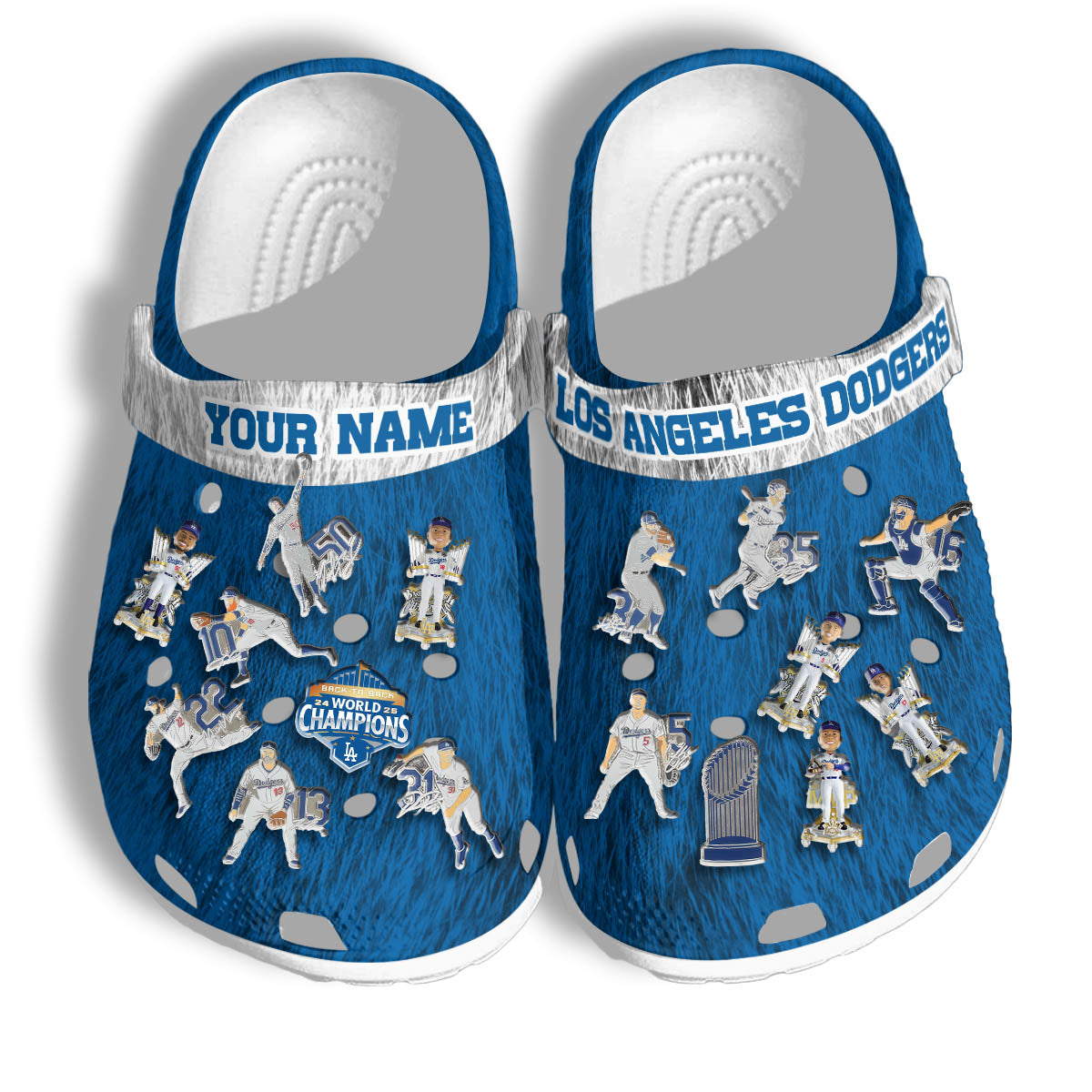 LAD World Series Champions Clogs - Charms Gift Set