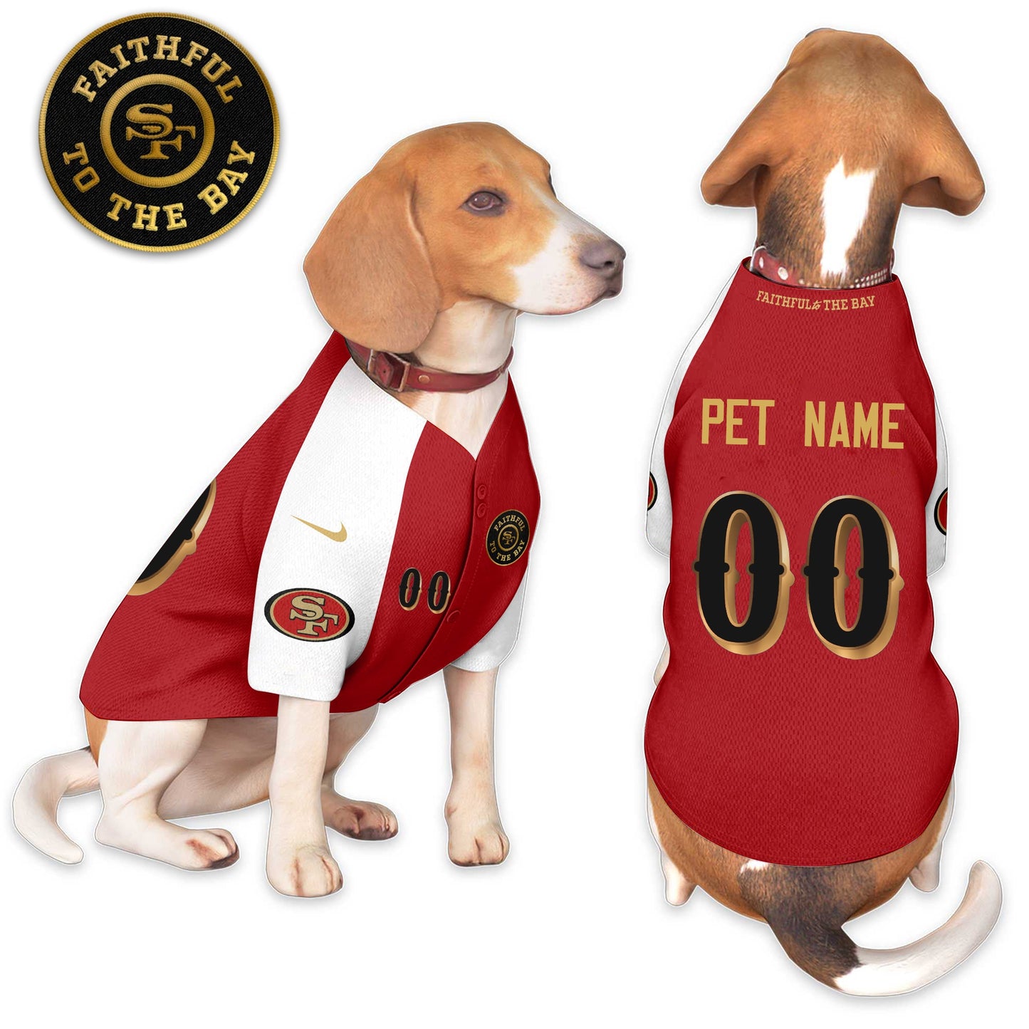 San Fransisco 49ers “Rivalries” Pet Coat