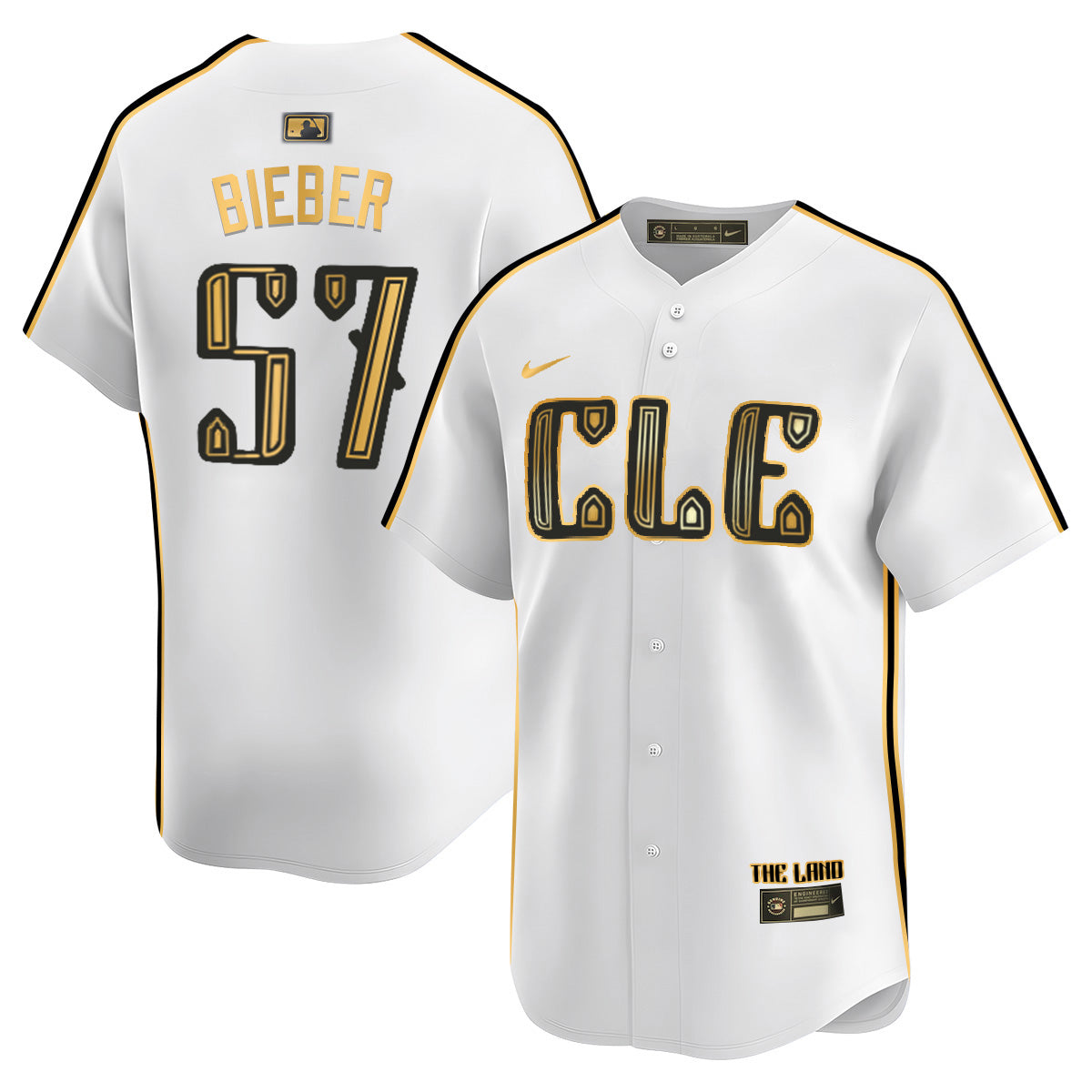 Guardians Navy 2024 City Connect Limited Jersey TLA - Stitched