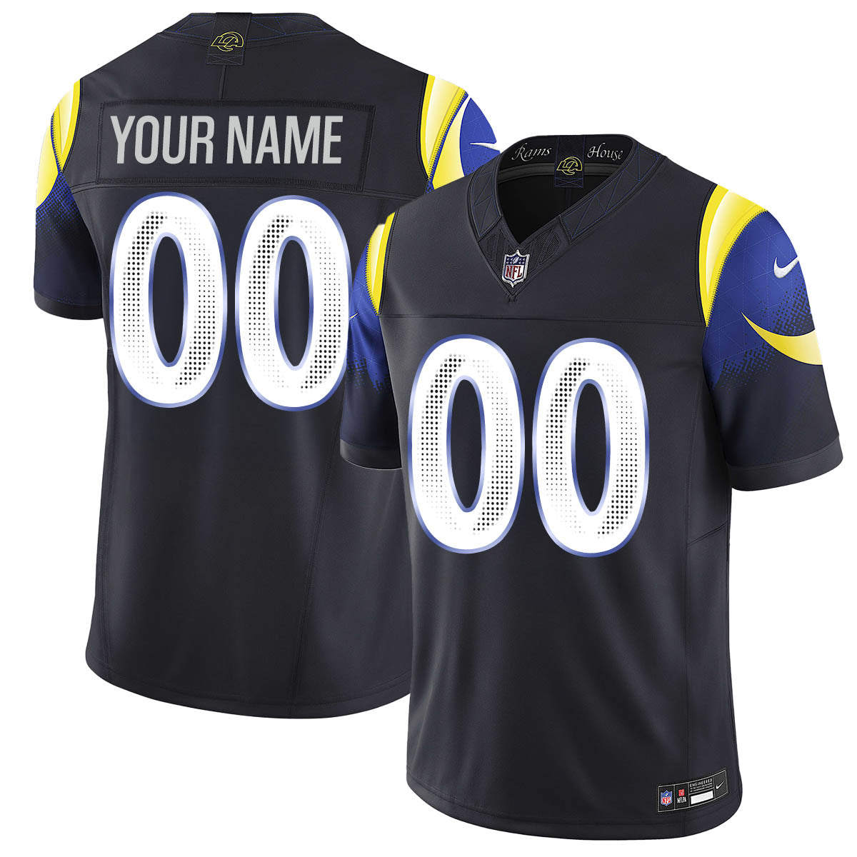 LAR F.U.S.E. Limited Rivalry Series Custom Jersey N1 - All Stitched