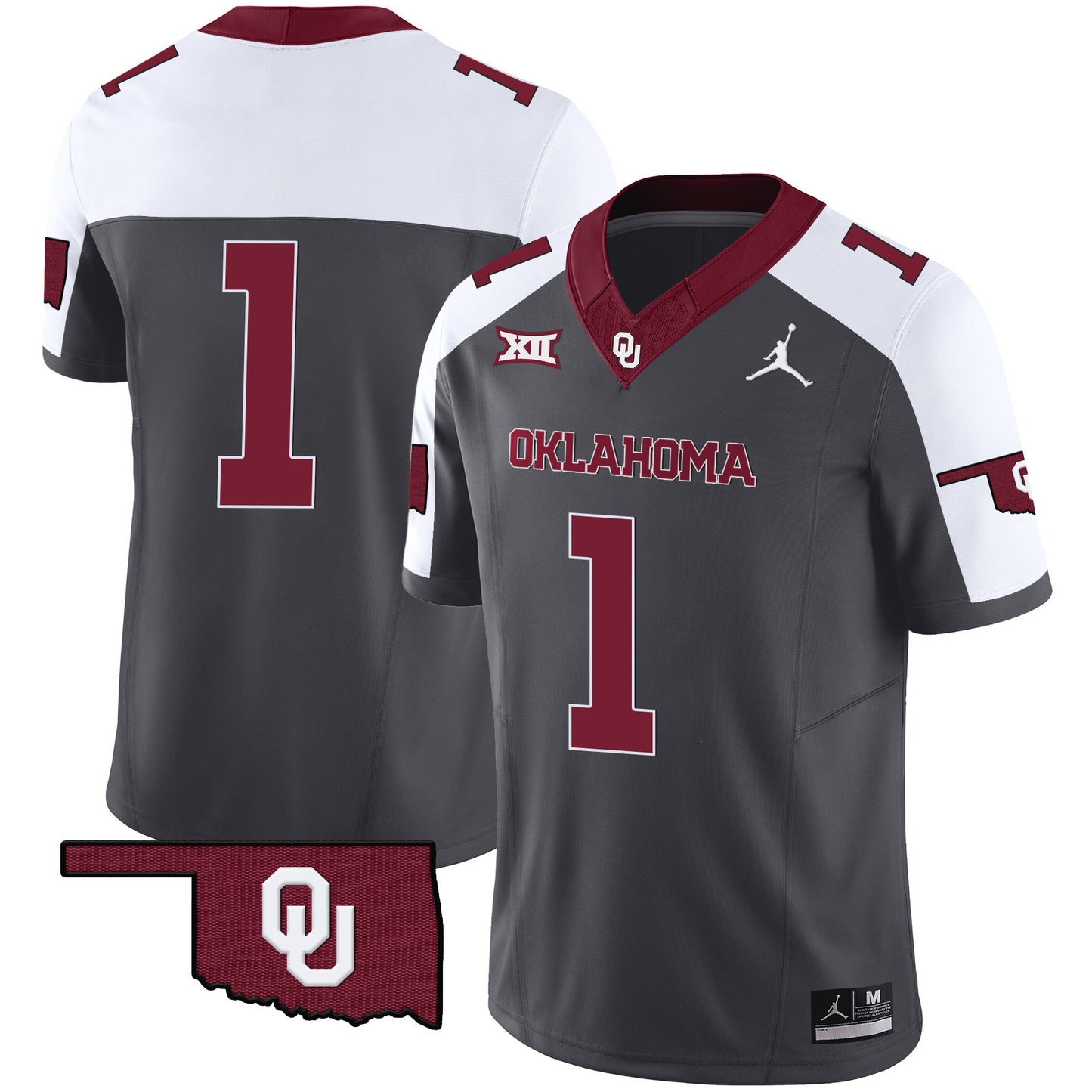 Sooners Vapor Limited Jersey - All Stitched