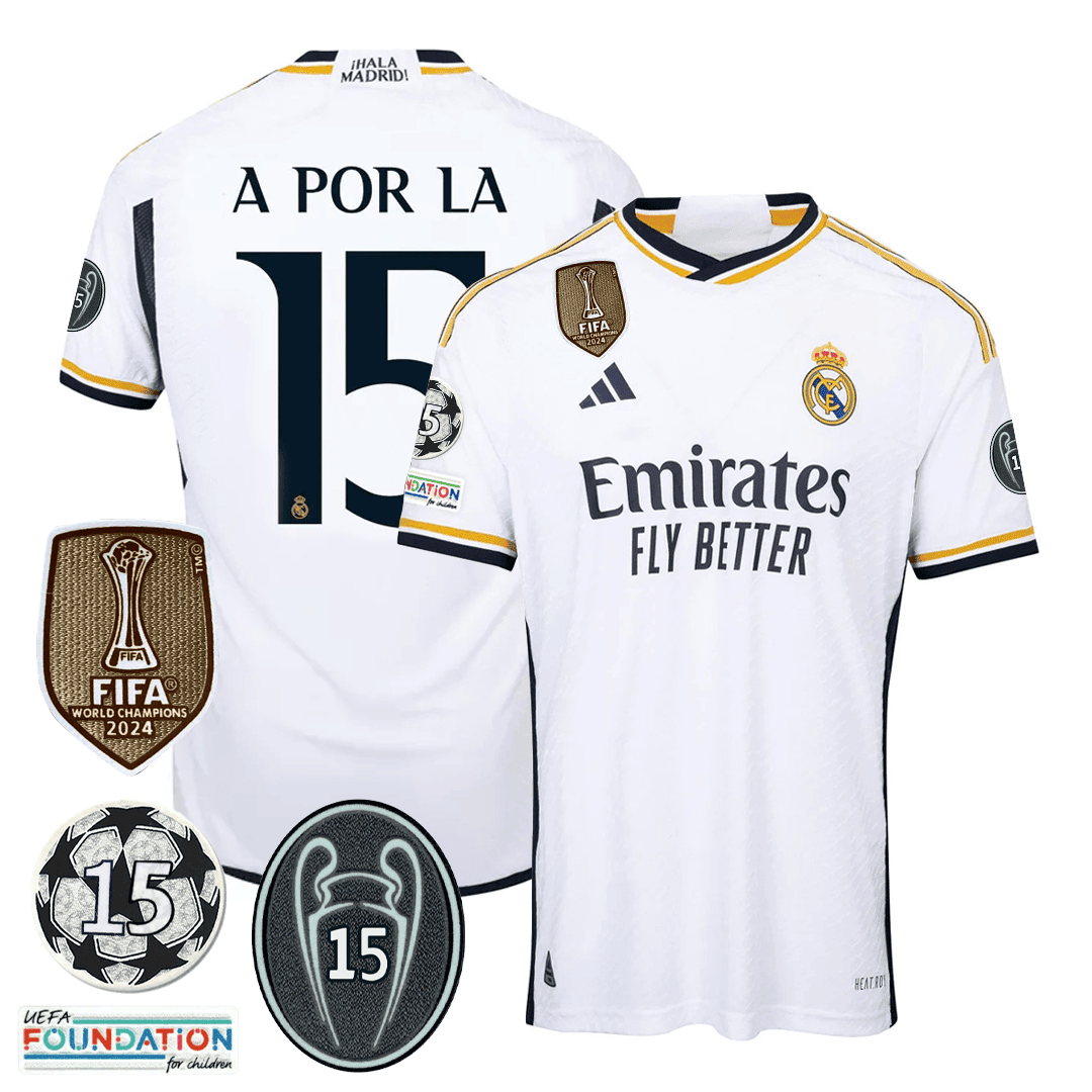 RM 23/24 Jersey - 15th UEFA Champion Patch