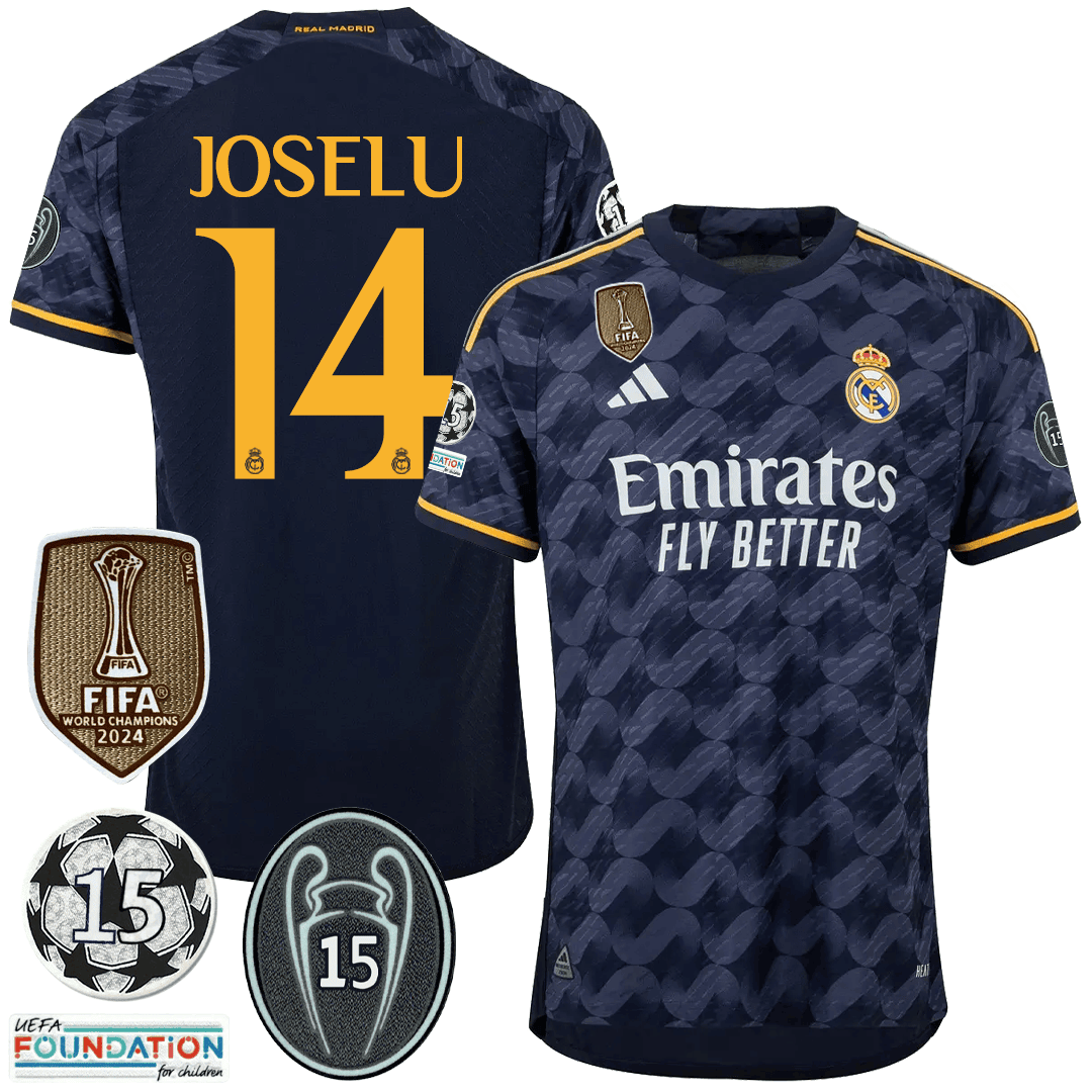 RM 23/24 Jersey - 15th UEFA Champion Patch