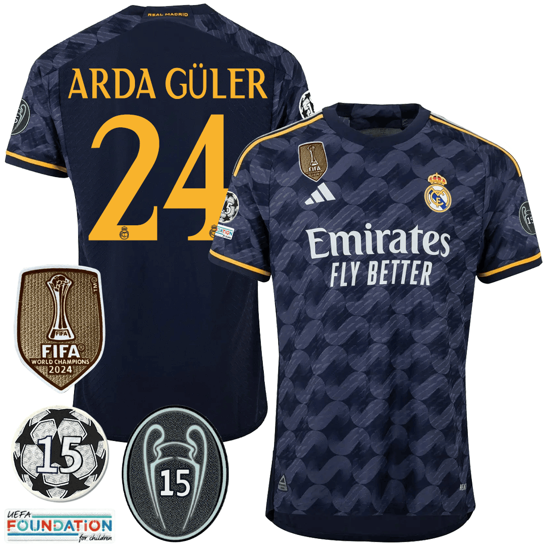 RM 23/24 Jersey - 15th UEFA Champion Patch
