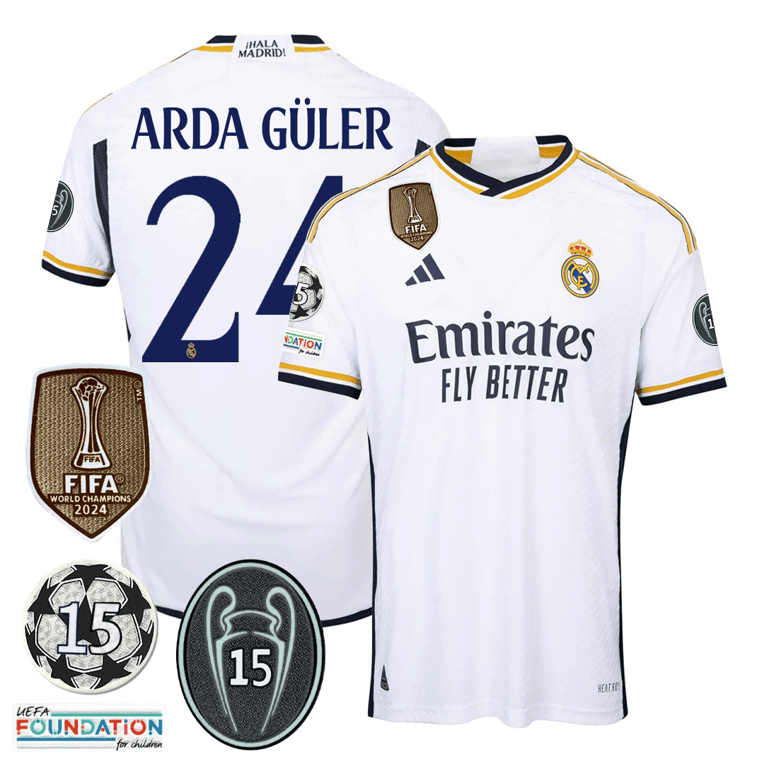 RM 23/24 Jersey - 15th UEFA Champion Patch