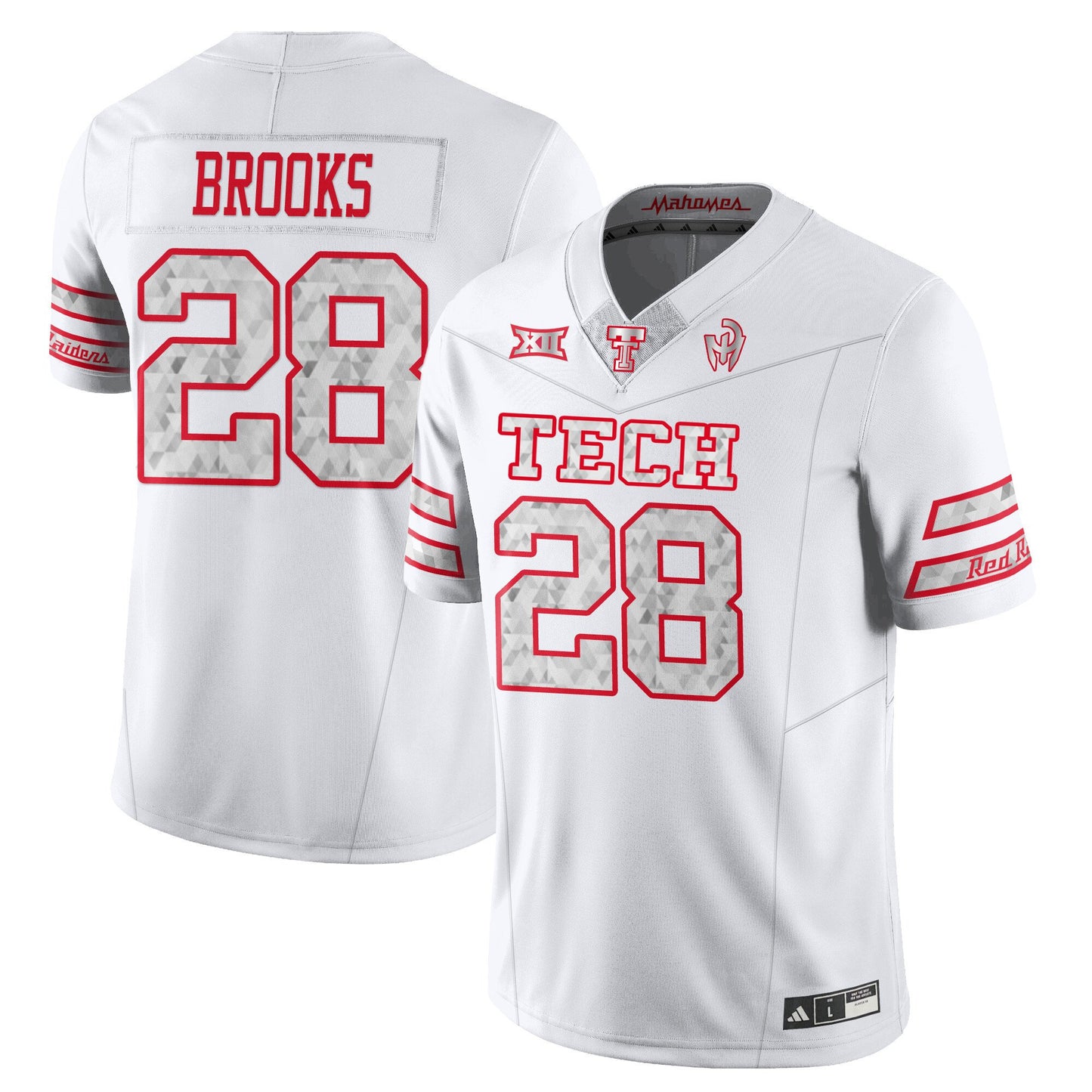 Men's Texas Tech Football “GalvanICED” Jersey - All Stitched