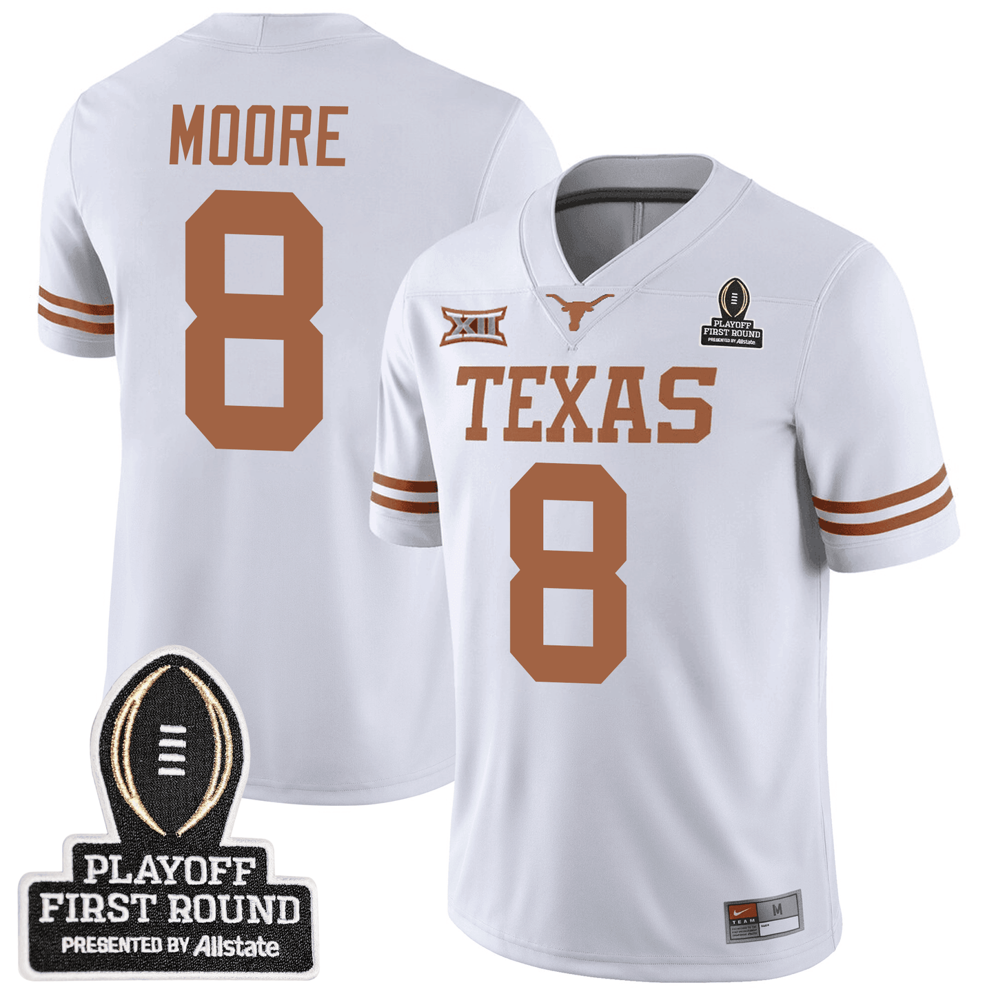 TEX Football 24/25 Jersey - CFP First Round Patch