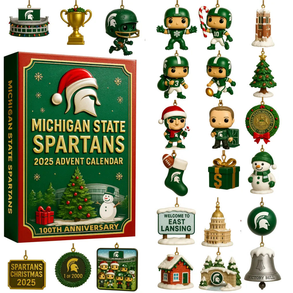 Michigan State Spartans Advent Calendar 2025