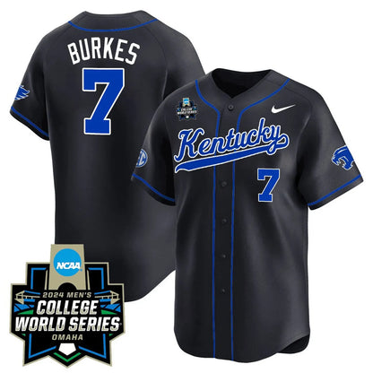 Kentucky Wildcats 23/24 Jersey - 2024 College World Series Patch
