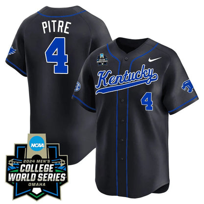 Kentucky Wildcats 23/24 Jersey - 2024 College World Series Patch