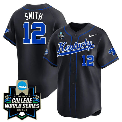 Kentucky Wildcats 23/24 Jersey - 2024 College World Series Patch