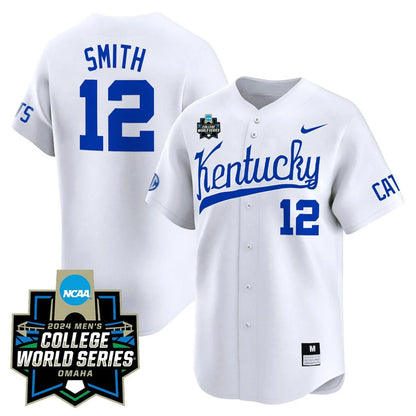 Kentucky Wildcats 23/24 Jersey - 2024 College World Series Patch