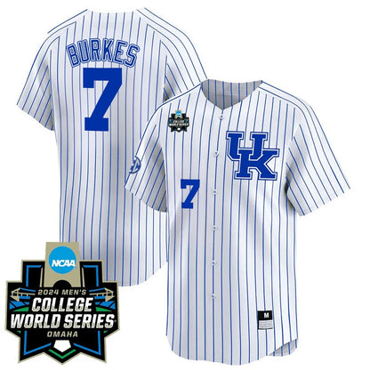 Kentucky Wildcats 23/24 Jersey - 2024 College World Series Patch