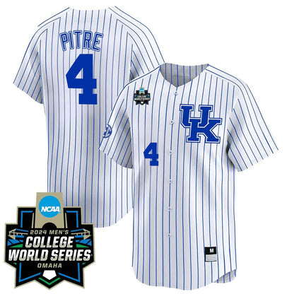 Kentucky Wildcats 23/24 Jersey - 2024 College World Series Patch