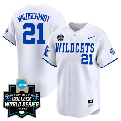 Kentucky Wildcats 23/24 Jersey - 2024 College World Series Patch