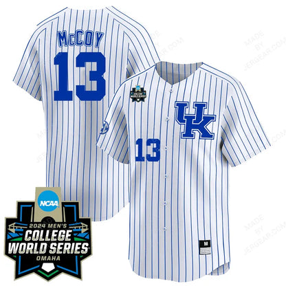 Kentucky Wildcats 23/24 Jersey - 2024 College World Series Patch