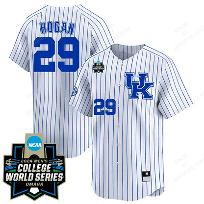 Kentucky Wildcats 23/24 Jersey - 2024 College World Series Patch