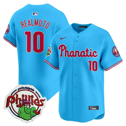 Phillies Phanatic Patch Vapor Premier Limited Jersey - All Stitched