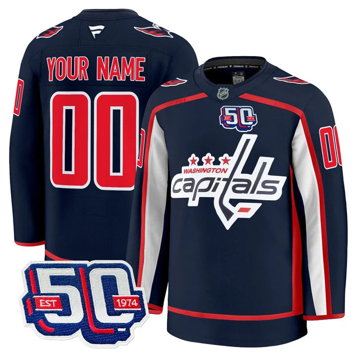 WSH 50th Anniversary Premium Custom Jersey - All Stitched