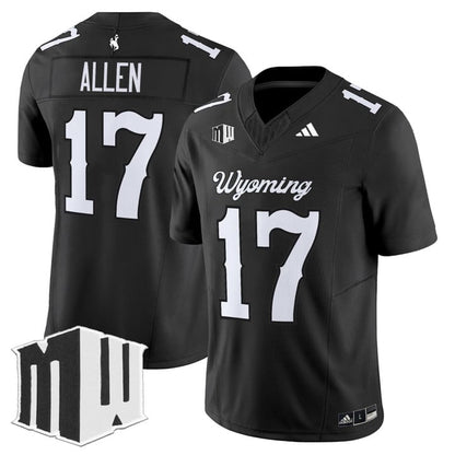 Wyoming Cowboys 2025 Vapor Limited Jersey - All Stitched