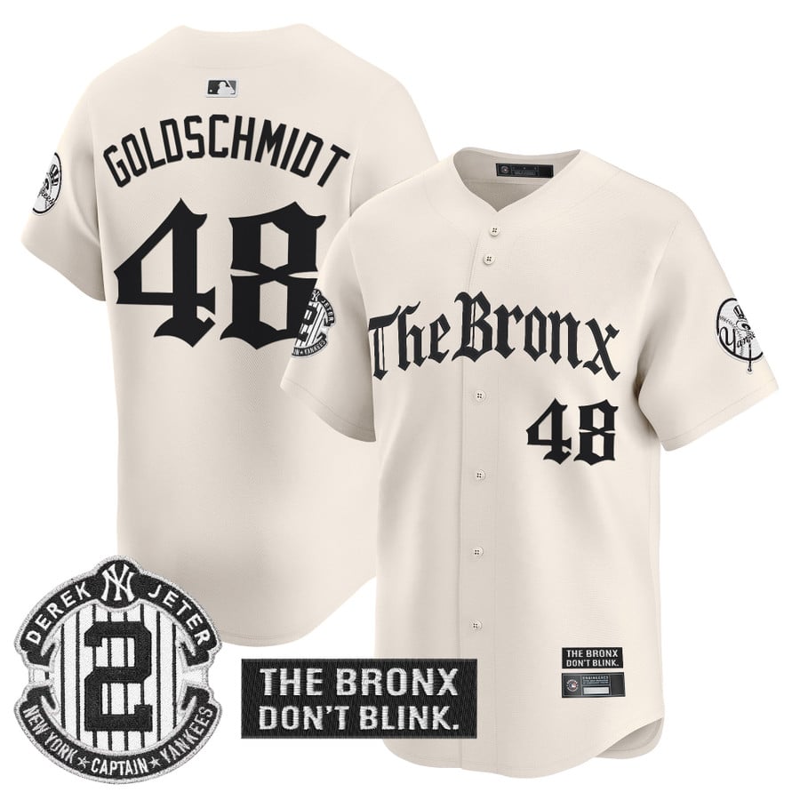 Yankees 'The Bronx - Gothic Ink Drop Edition' Vapor Premier Limited Jersey - All Stitched