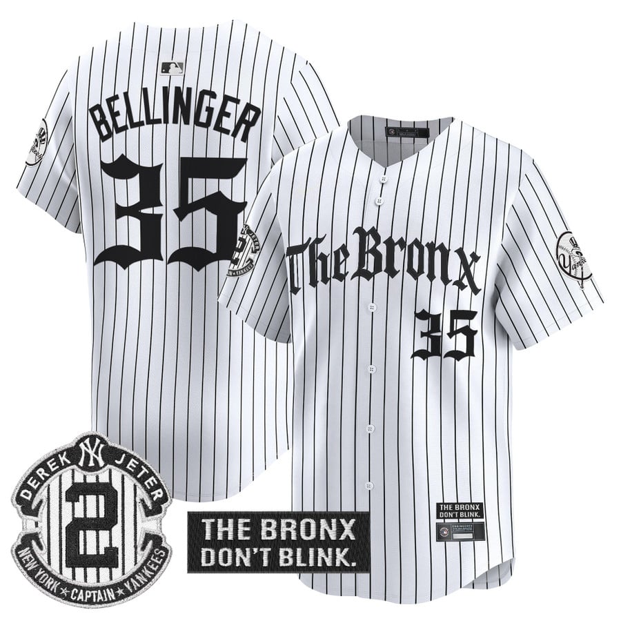 Yankees 'The Bronx - Gothic Ink Drop Edition' Vapor Premier Limited Jersey - All Stitched