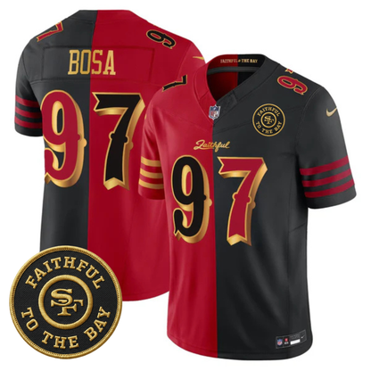 SF “Rivalries” Vapor Limited Jersey - Faithful To The Bay Patch - All Stitched