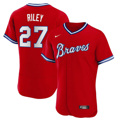 Atlanta Braves Throwback 1974 - 1982 Flex Base Jersey - All Stitched