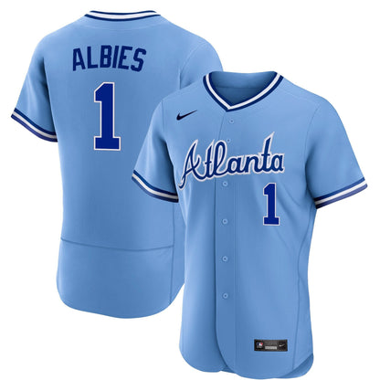 Atlanta Braves Throwback 1974 - 1982 Flex Base Jersey - All Stitched