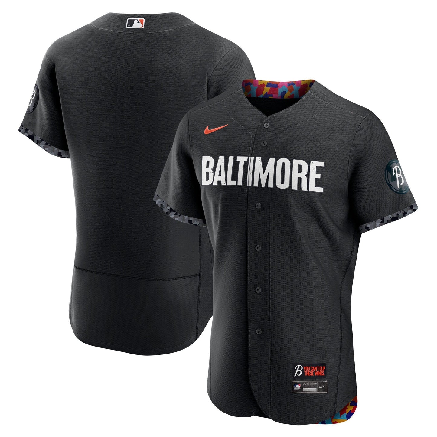 Baltimore Orioles 2023 City Connect Jersey - All Stitched