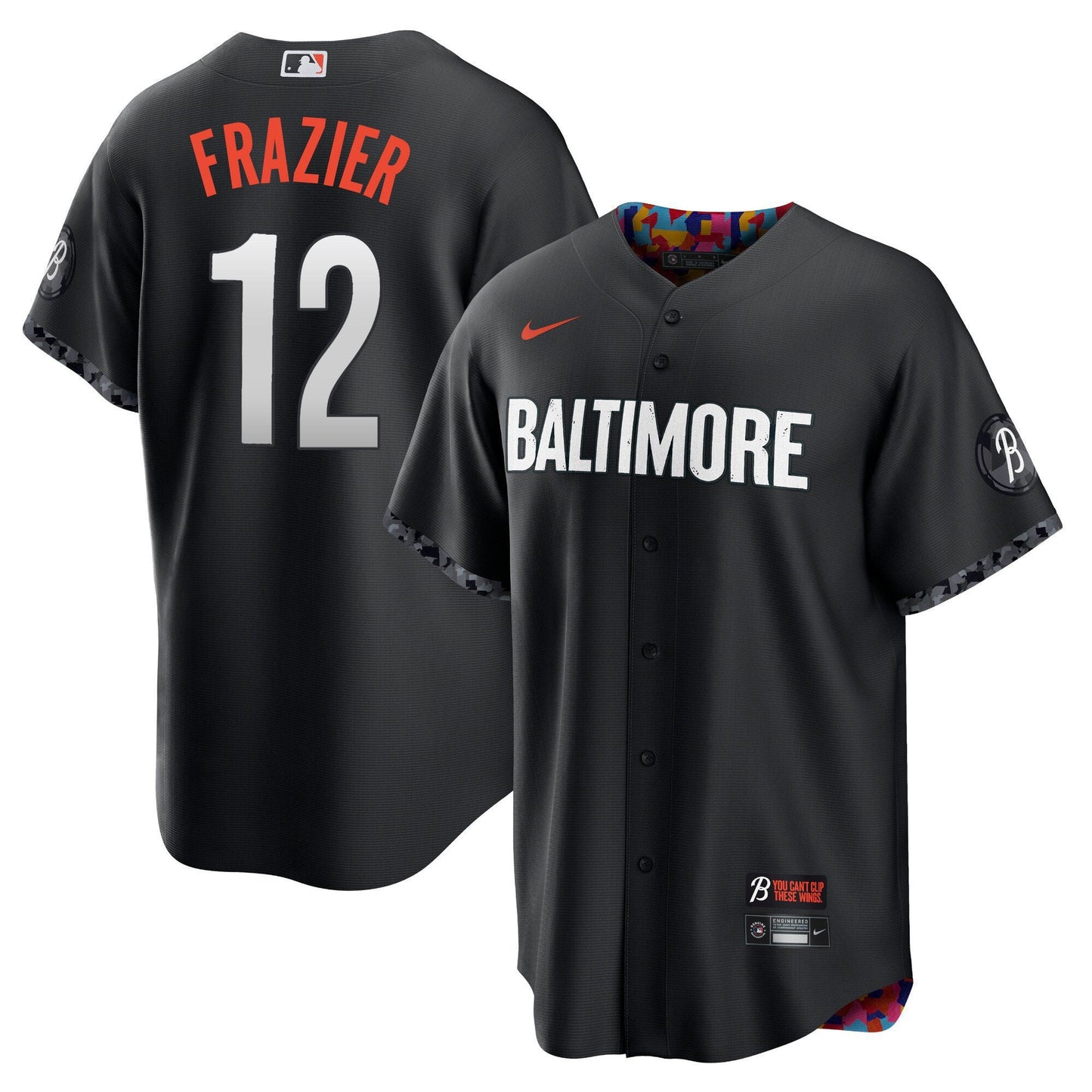 Baltimore Orioles 2023 City Connect Jersey - All Stitched