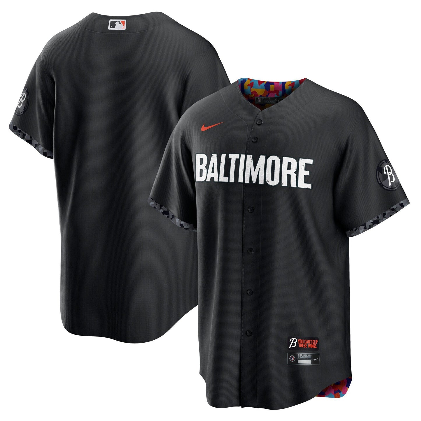 Baltimore Orioles 2023 City Connect Jersey - All Stitched