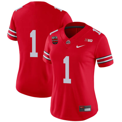 Women's Ohio State Buckeyes Player Jersey - All Stitched