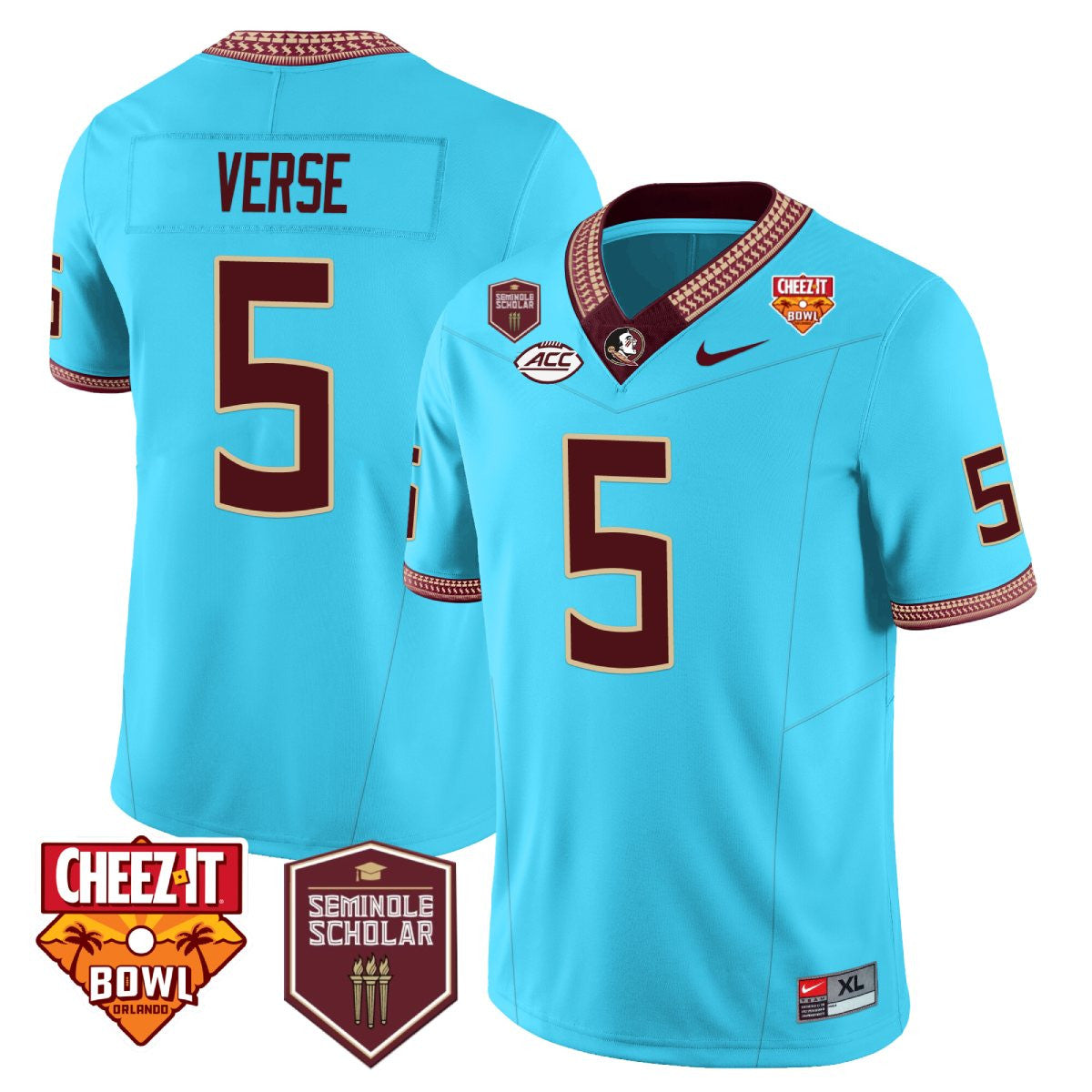Seminoles Seminole Heritage Football 2023 Jersey - All Stitched